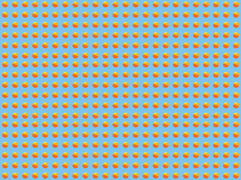 Vinylteppich Holzoptik sonnenschein orangen muster - TenStickers