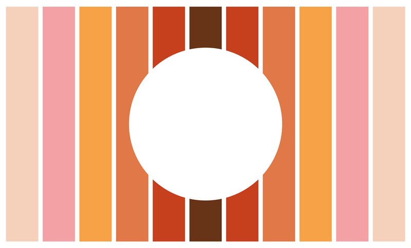 Vinylteppich Streifen geometrisches streifendesign - TenStickers