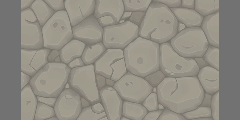 Vinylteppich Steinoptik kieselweg - TenStickers