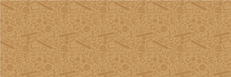 Vinyl Teppich Küche Braune pasta küchenmuster - TenStickers