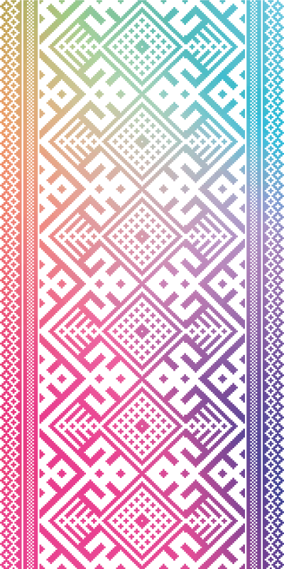 Vinyl Teppich Kinderzimmer geometrische spielzeit - TenStickers