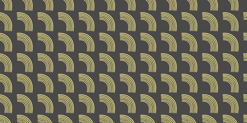 Vinylteppich Streifen geometrische bogenmuster - TenStickers