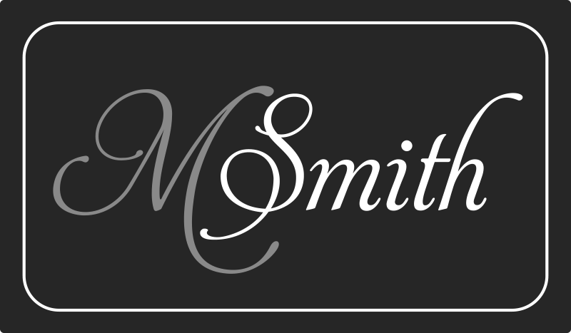 Vinyl Teppich mit Namen anpassbares monogramm - TenStickers