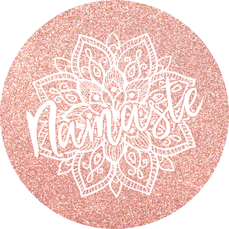 Vinyl Teppich Mandala mandala namaste motiv - TenStickers