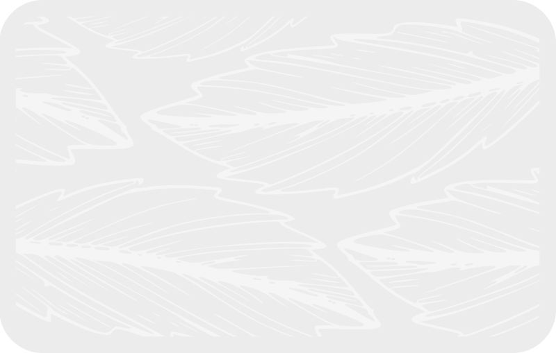 Vinyl Teppich Natur federabdruckmuster - TenStickers