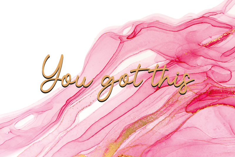 Vinyl Teppich Text du hast das - TenStickers