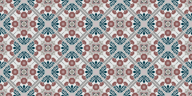 Vinylteppich Wohnzimmer Bella wild vinyl matte - TenStickers