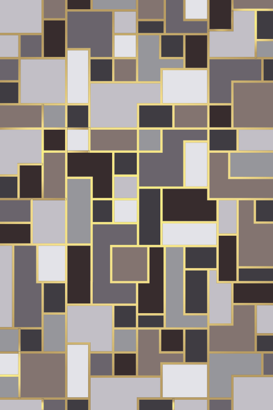 Vinylteppich Steinoptik poliertes graues design - TenStickers