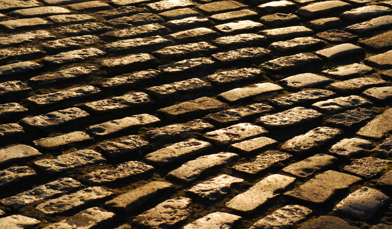 Vinylteppich Steine Schottische pflastersteine - TenStickers