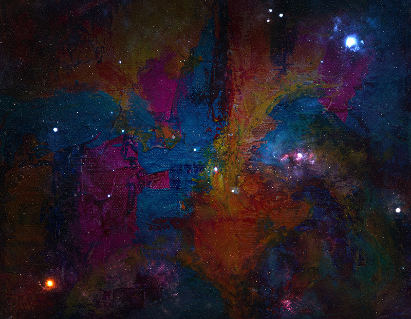 Vinylteppich modern Abstrakter spritzteppich - TenStickers