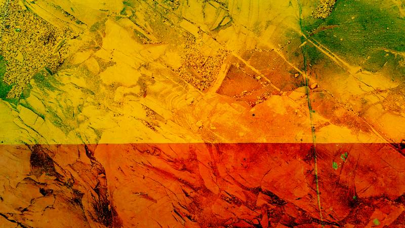 Vinyl Teppich Textur warme farbschichten - TenStickers