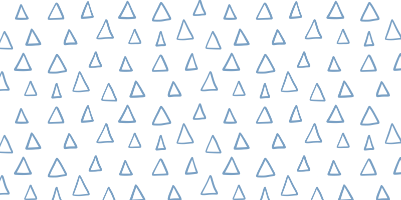 Vinyl Teppich geometrisch dreieck-musterdesign - TenStickers