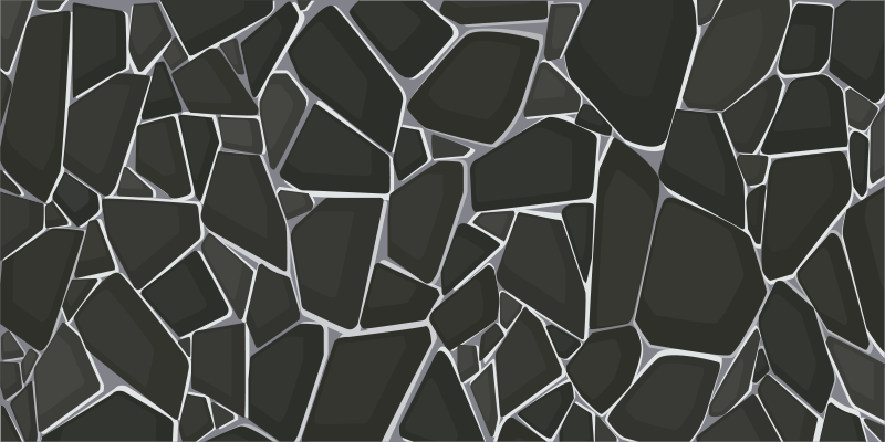 Vinylteppich Steinoptik elegantes kieselsteinmuster - TenStickers