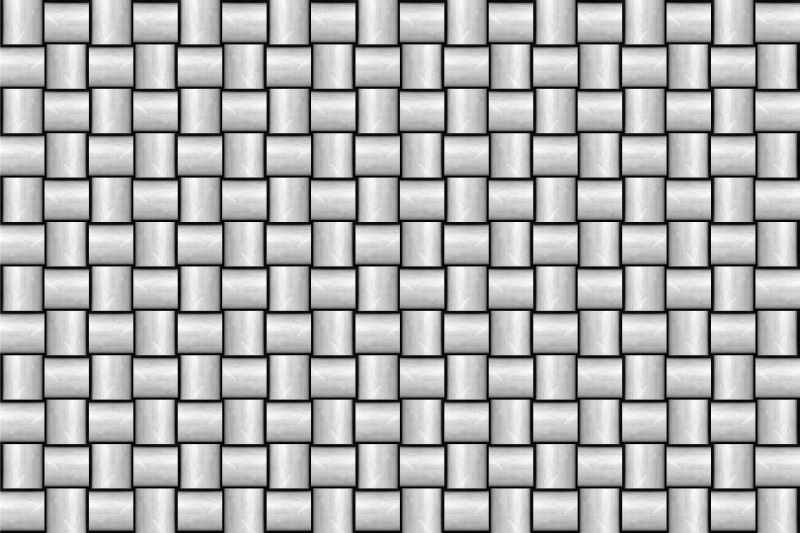 Vinyl Teppich Marmor graues quadratmotiv - TenStickers