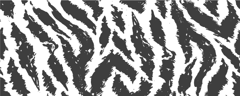 Vinyl Teppich Tiermuster zebrastreifen-konzept - TenStickers