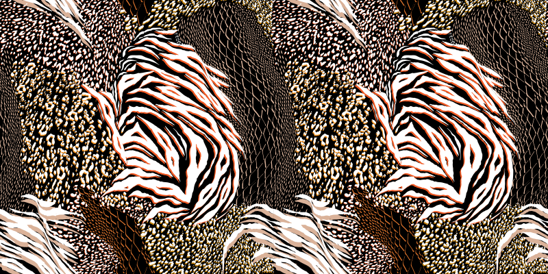 Vinyl teppich tiermuster mit auffälligen zebramustern - TenStickers