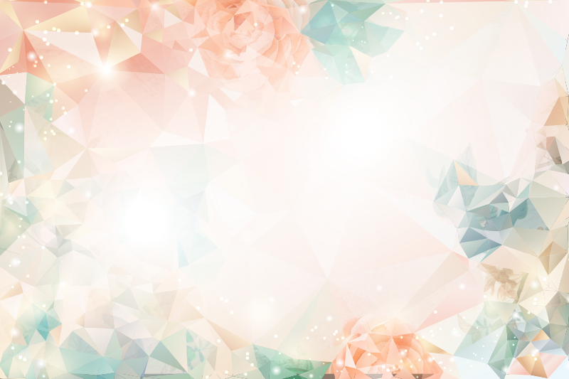 Vinylteppich Schlafzimmer Geometrische zarte formen - TenStickers