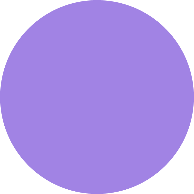 Vinyl Teppich modern violette kreisförmige oberfläche - TenStickers