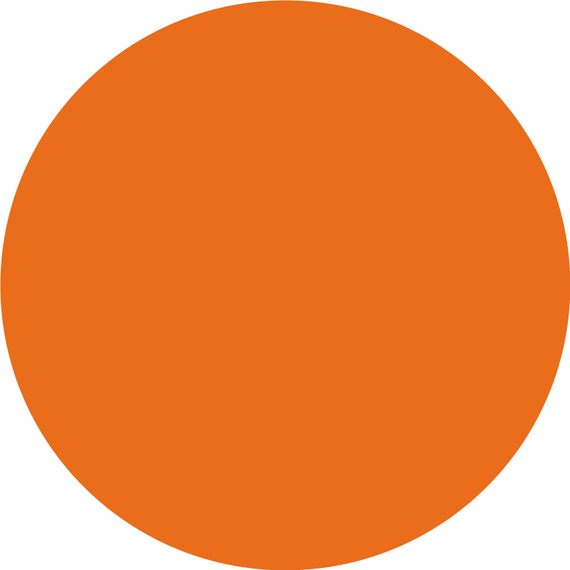 Vinyl teppich orange in warmen erdtönen - TenStickers