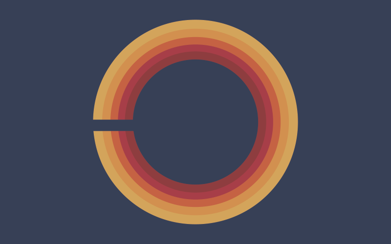 Vinyl teppich vintage im retro sonnen design - TenStickers