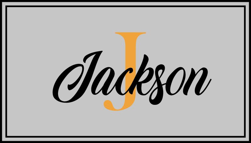 Vinyl Teppich mit Namen name und erstanzeige - TenStickers