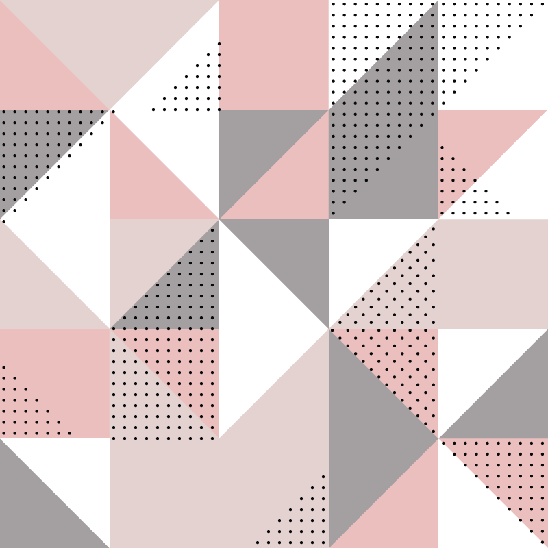 Vinyl Teppich geometrisch dreieckige farbsegmente - TenStickers