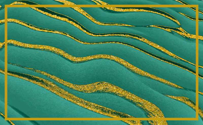 Vinyl Teppich Marmor abstraktes wellenmuster - TenStickers