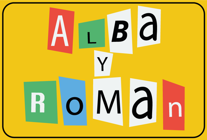 Vinyl Teppich mit Namen puzzleteile für paare - TenStickers