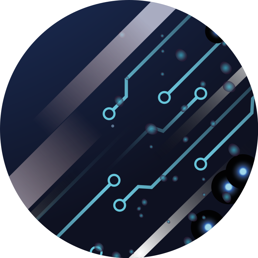 Vinyl Teppich Jugendzimmer leiterplattenmuster - TenStickers