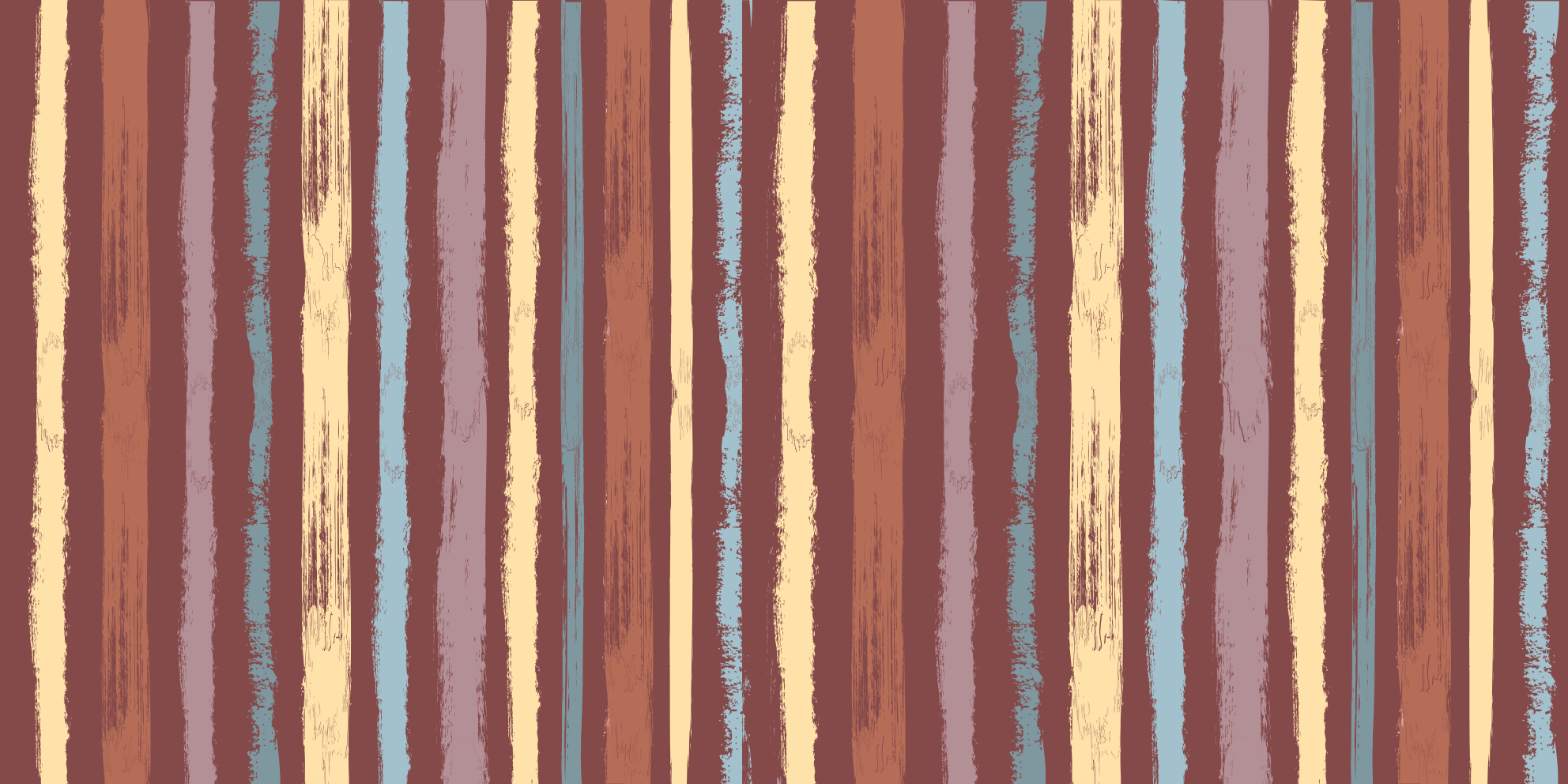 Vinylteppich Streifen handbemalter stoffeffekt - TenStickers