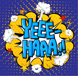 Vinyl Teppich Jugendzimmer komischer action-ausbruch - TenStickers