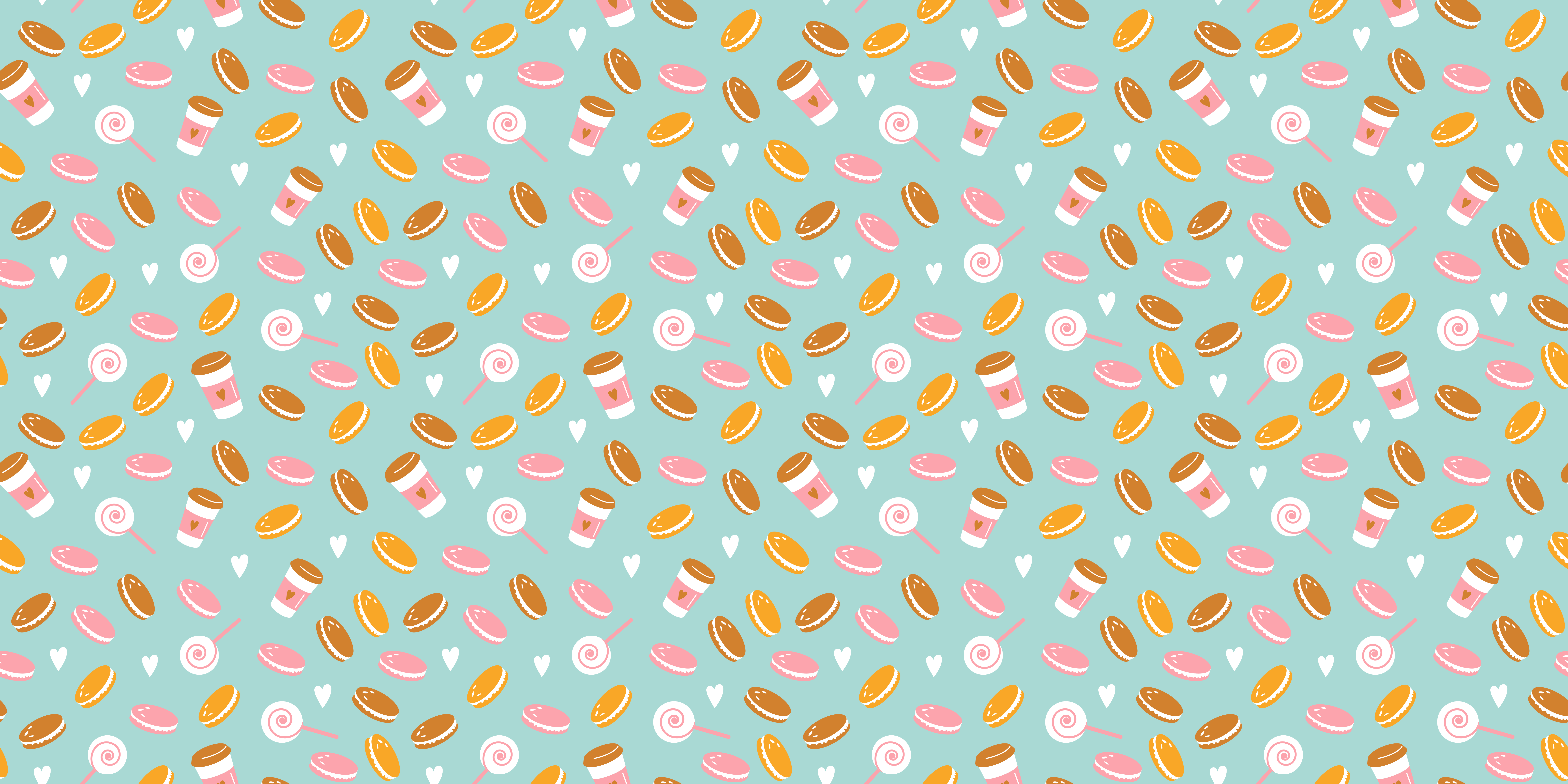 Vinyl Teppich kindlich köstliche köstlichkeiten kollektion - TenStickers