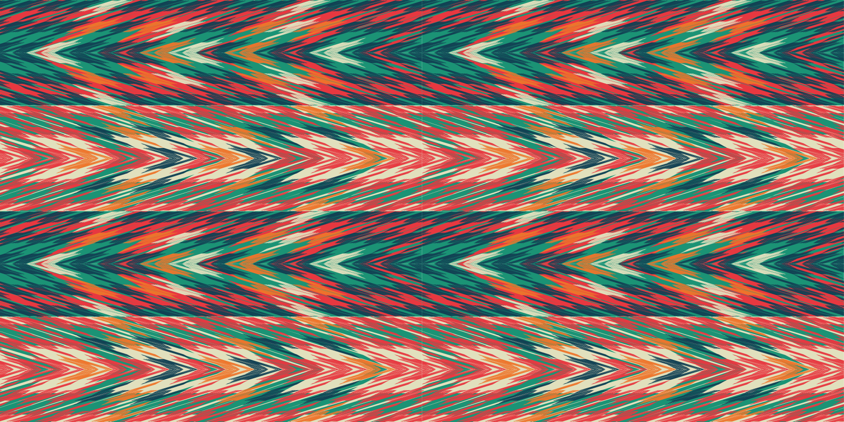 Vinylteppich Streifen dynamische farbwellen - TenStickers