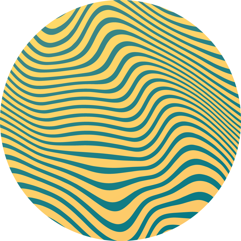 Vinylteppich Streifen kurvige linienkonzept - TenStickers