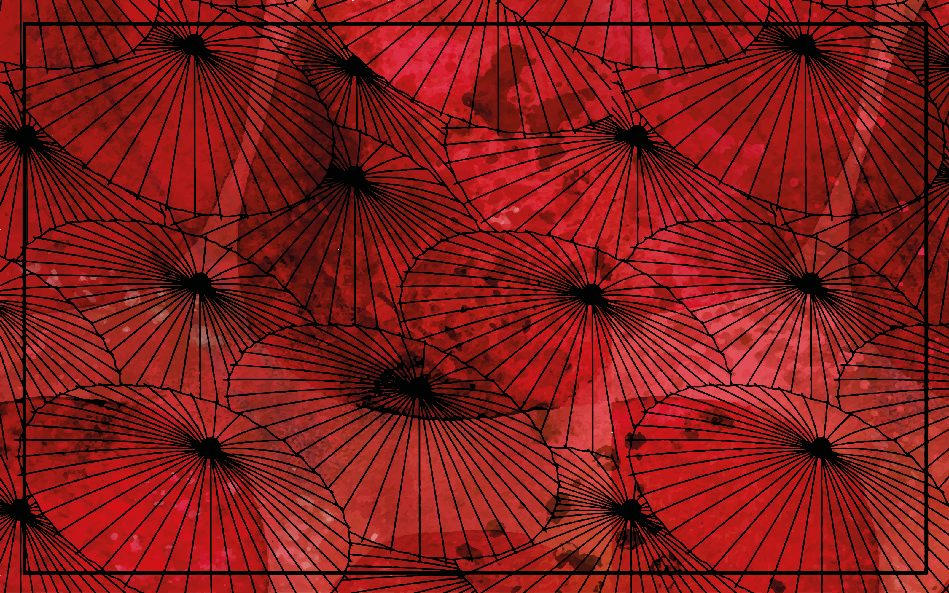 Vinyl teppich textur mit gemusterter roter oberfläche - TenStickers