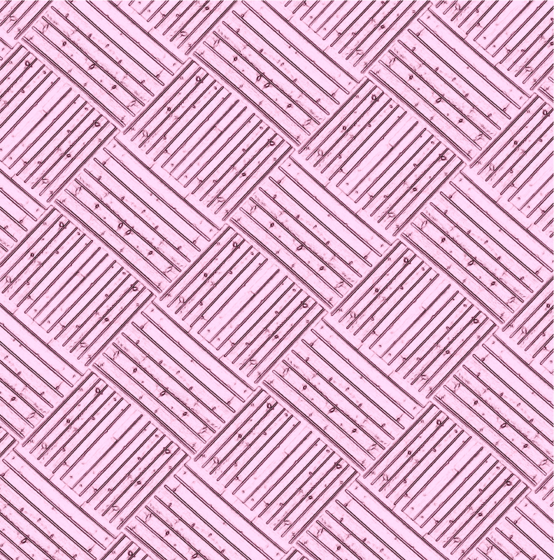 Vinyl teppich bad im pinken holzdesign - TenStickers
