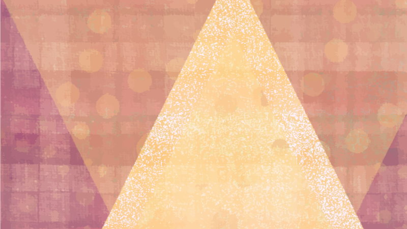 Vinyl Teppich geometrisch dreieckiges farbschema - TenStickers