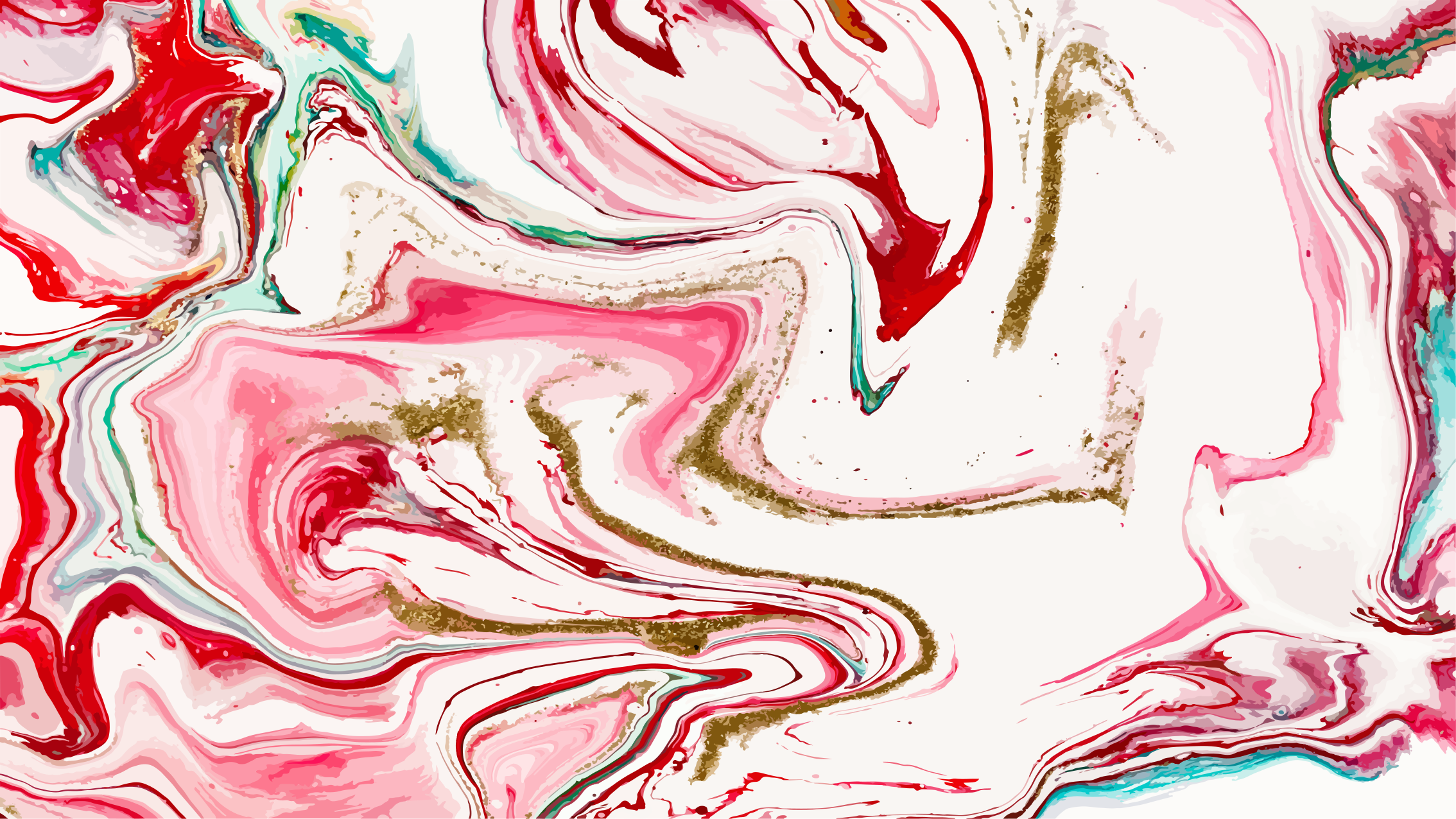 Vinyl Teppich modern wirbelnde rosa eleganz - TenStickers