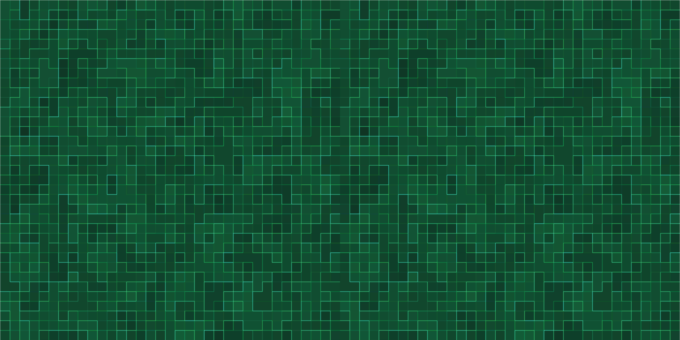 Vinyl Teppich geometrisch grünes gittermuster - TenStickers