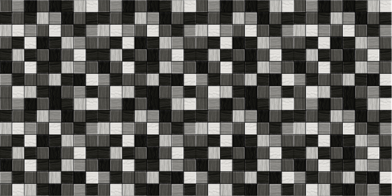 Teppich mit mosaikfliesen aus stein und glas - TenStickers