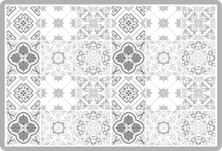 Vinylteppich Marokkanisches Fliesenmuster - TenStickers