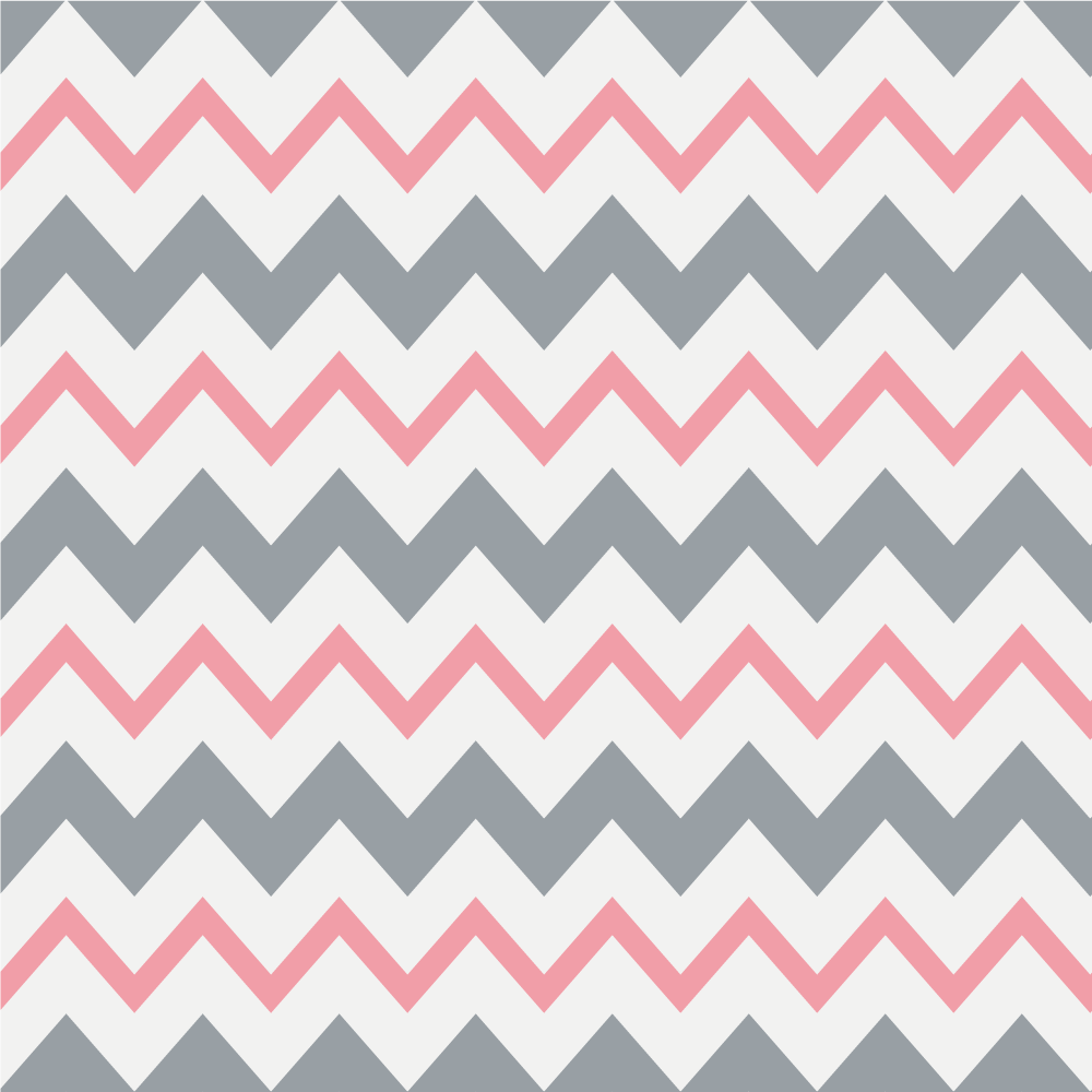Vinyl Teppich Kinderzimmer chevron-muster-dekor - TenStickers