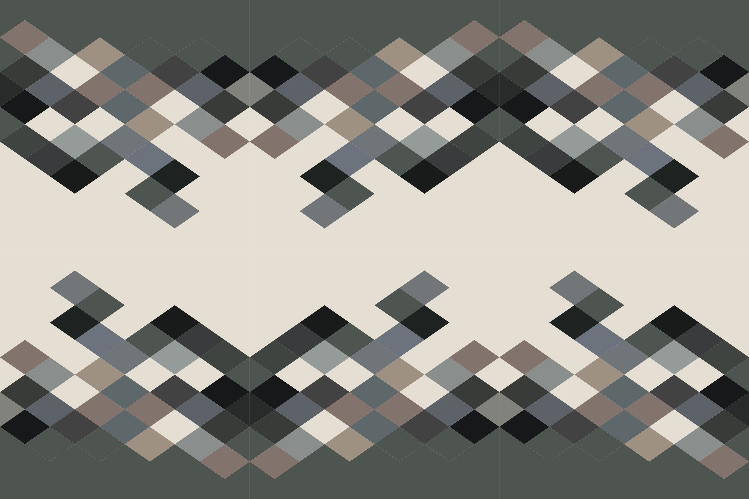 Vinylteppich mosaik zeitgenössisches geometrisches muster - TenStickers