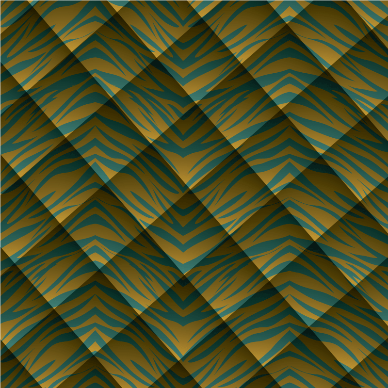 Vinyl teppich tiermuster zebra muster fusion - TenStickers