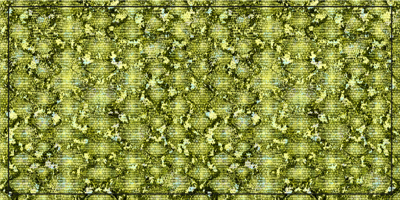 Vinyl teppich tiermuster grünes reptilienleder - TenStickers