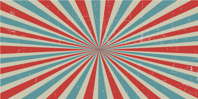 Vinyl Teppich geometrisch strahlender sternenexplosion - TenStickers