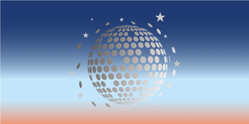 Vinyl Teppich Sterne himmelskugel-design - TenStickers