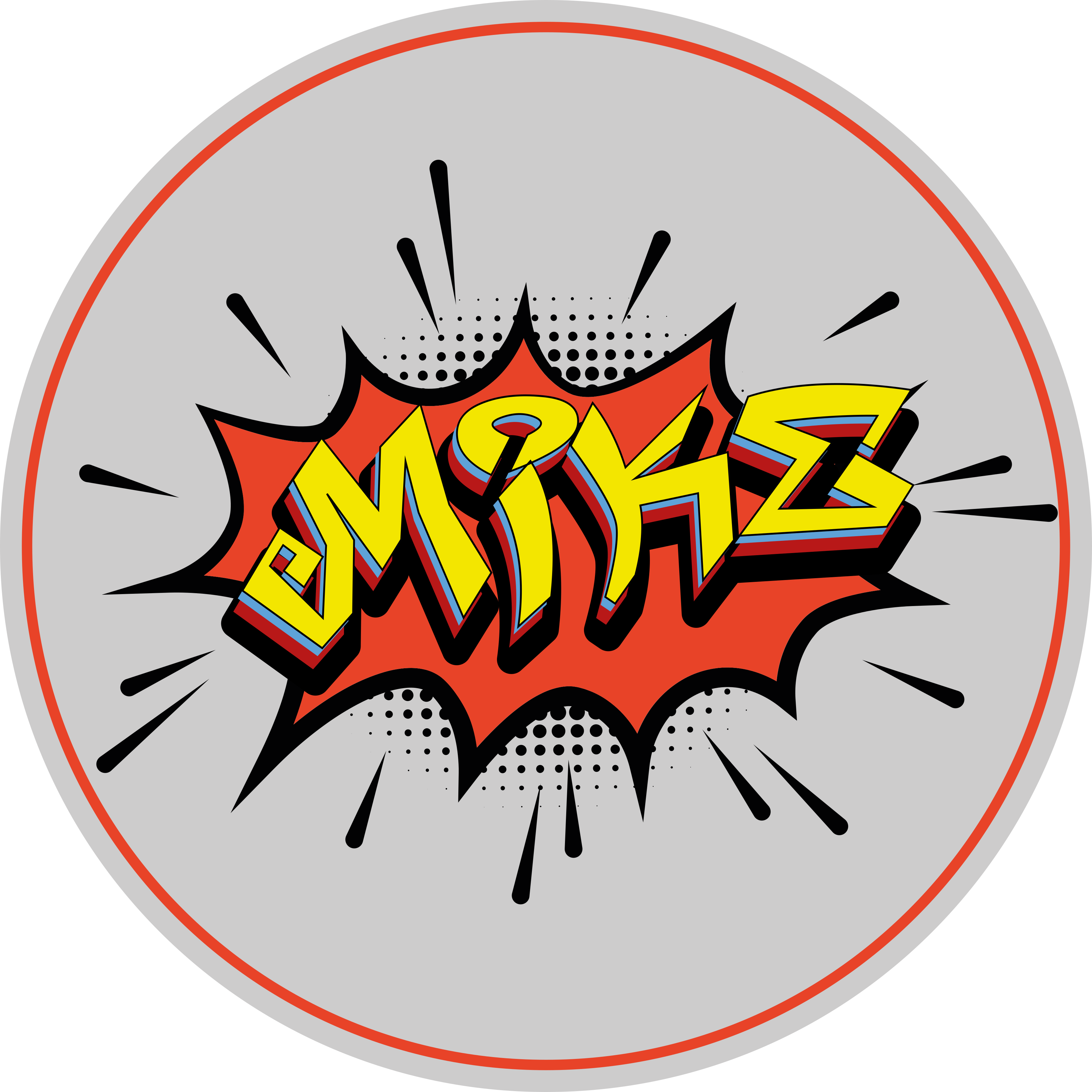 Vinyl Teppich mit Namen namensexplosion - TenStickers