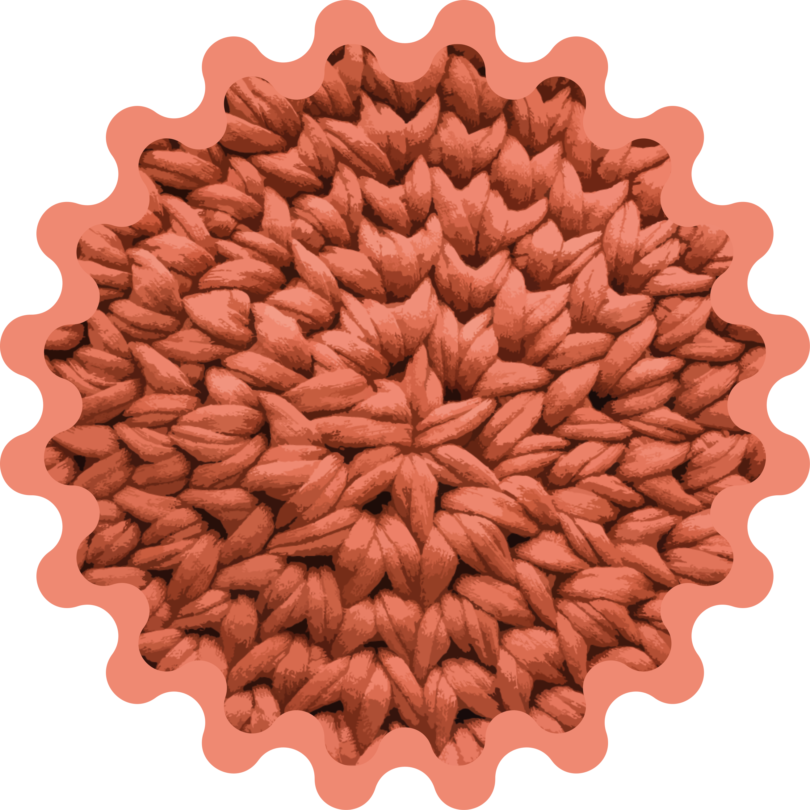 Vinyl Teppich Natur blattmotiv - TenStickers