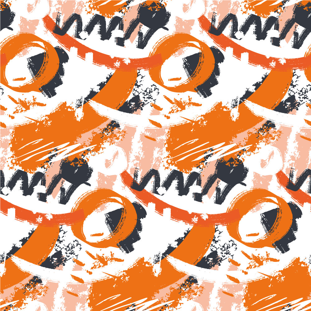 Vinyl Teppich modern abstrakte formen platzen - TenStickers